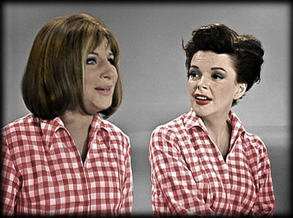 Judy Garland and Barbra Streisand on The Judy Garland Show