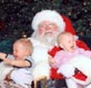 Santa Claus and girl