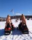 Snow skiing