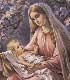Mary holding Jesus Christ