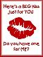 Here's a BIG kiss just for YOU
