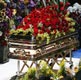 The casket of Michael Jackson