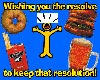 Wishing you the resolve to keep that resolution!
