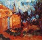 Le cabanon de jourdan - by Paul Cezanne