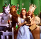 Judy Garland (Dorothy), Jack Haley (Tin Man), Ray Bolger (Scarecrow), Bert Lahr (The Cowardly Lion), Billie Burke (Glinda the Good Witch) and Toto