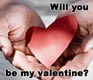 Will you be my valentine?